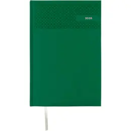 2026 Velvet Touch Diamond A4 Diary Green Front